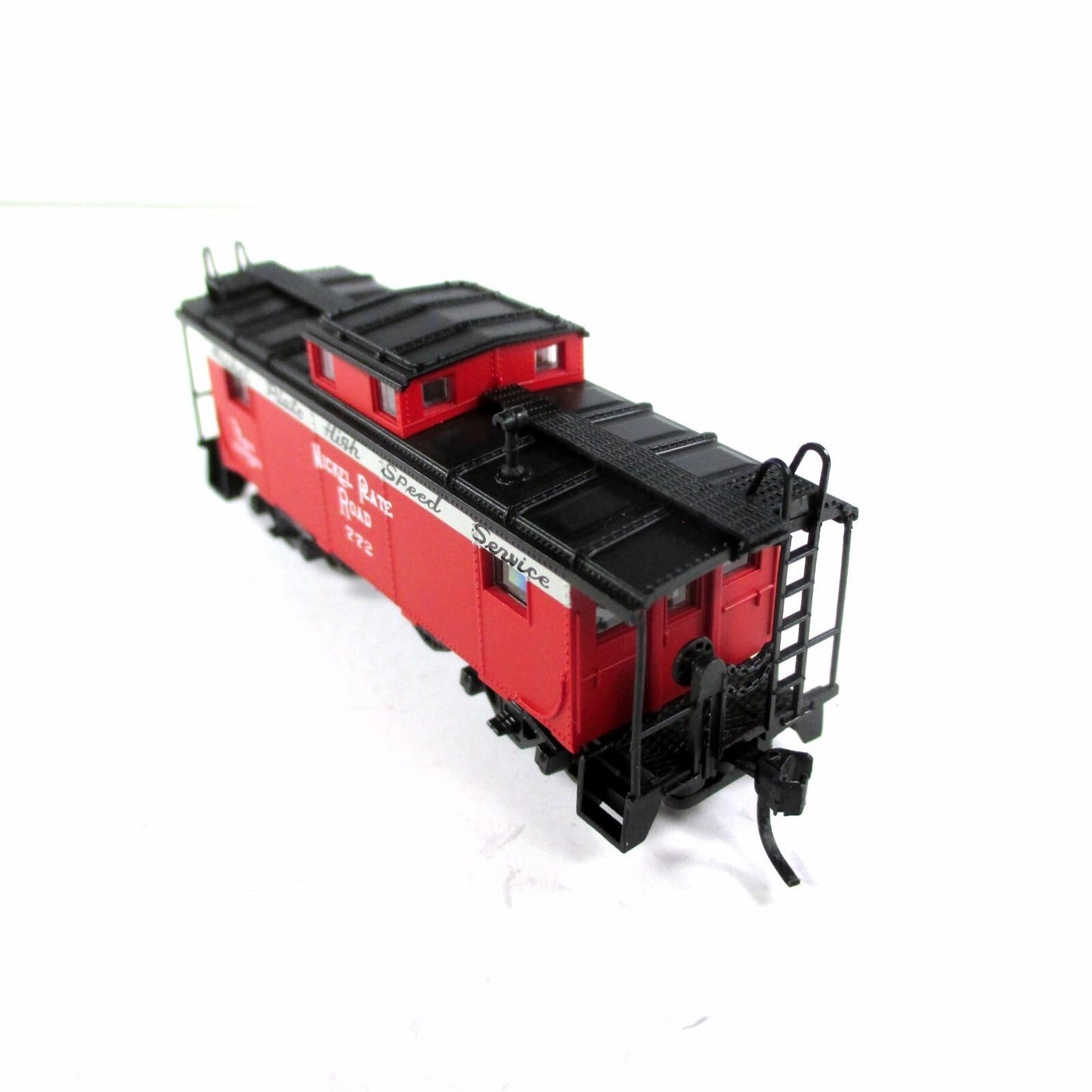 N Scale ***NICKEL PLATE ROAD*** NE-6 Cupola Caboose, NKP 772 - Atlas 33432 *RARE