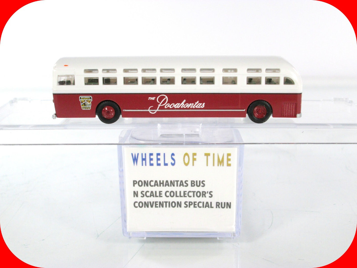 N Scale ***The POCAHONTAS*** Transit Motor Coach - WHEELS of TIME Special Run