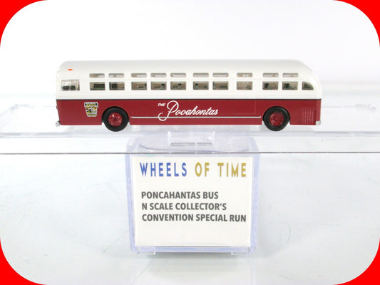 N Scale ***The POCAHONTAS*** Transit Motor Coach - WHEELS of TIME Special Run