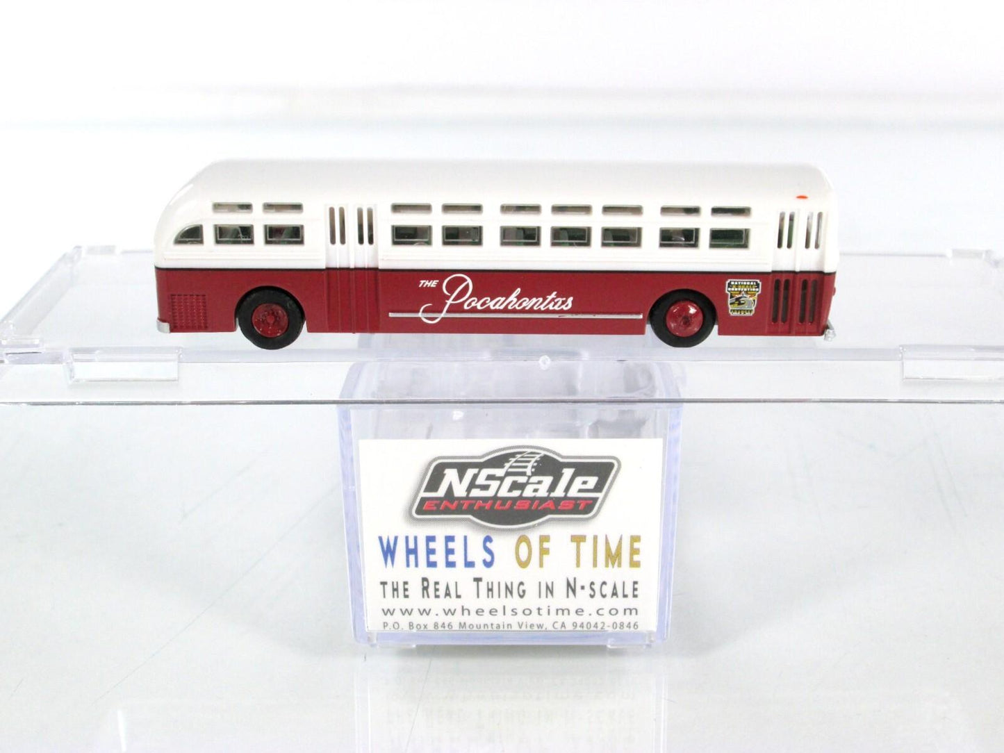 N Scale ***The POCAHONTAS*** Transit Motor Coach - WHEELS of TIME Special Run