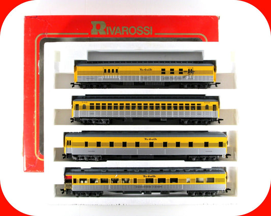 HO Scale **DENVER RIO GRANDE** 1920s Heavyweight Passenger Set B -Rivarossi 6921