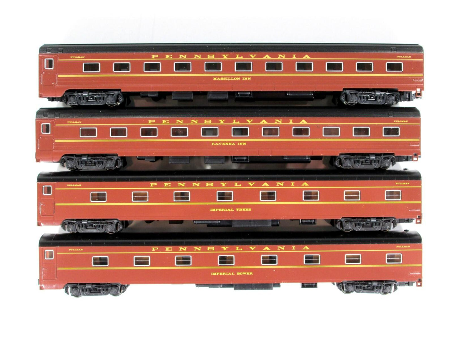 N Scale ***PENNSYLVANIA*** Broadway Limited Passenger 4-Car Set - Kato 106-7111