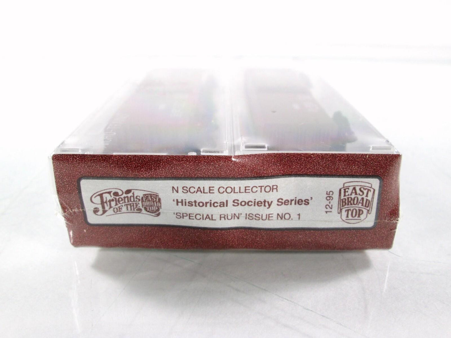 N Scale ***EAST BROAD TOP*** Historical Society Box Car Set - Micro Trains *RARE