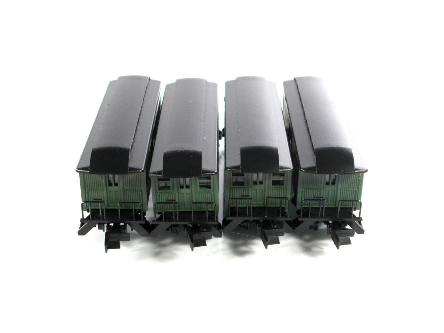 N Scale ****SANTA FE**** Overton Old Time Passenger Car 4-Pack Set - Roundhouse