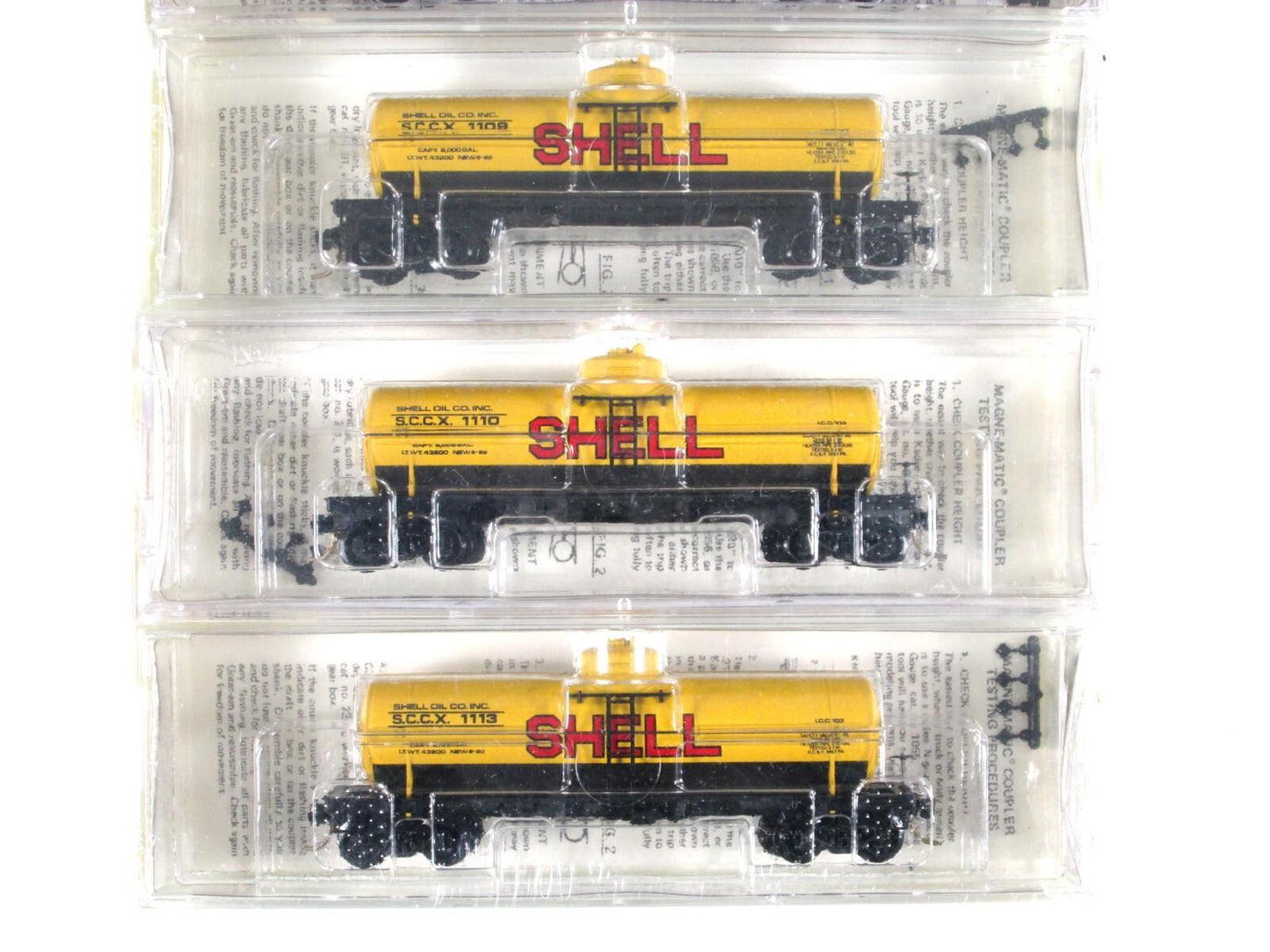 N Scale ***SHELL*** Single Dome Tanker 6-Pack - Kadee Micro Trains 65092 **RARE*