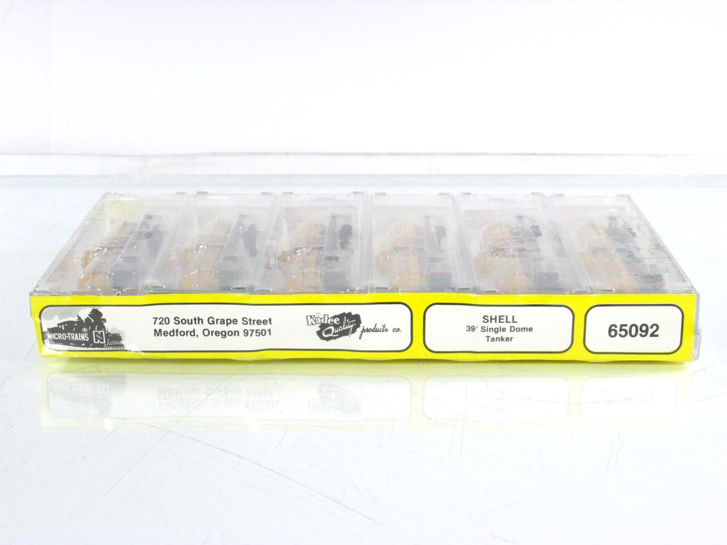 N Scale ***SHELL*** Single Dome Tanker 6-Pack - Kadee Micro Trains 65092 **RARE*