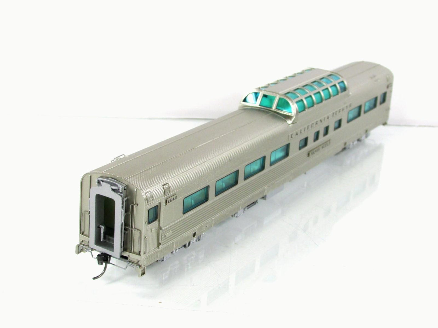 HO Scale **DRGW CA ZEPHYR** SILVER SCOUT Vista Dome #816 - Broadway 538, Lighted
