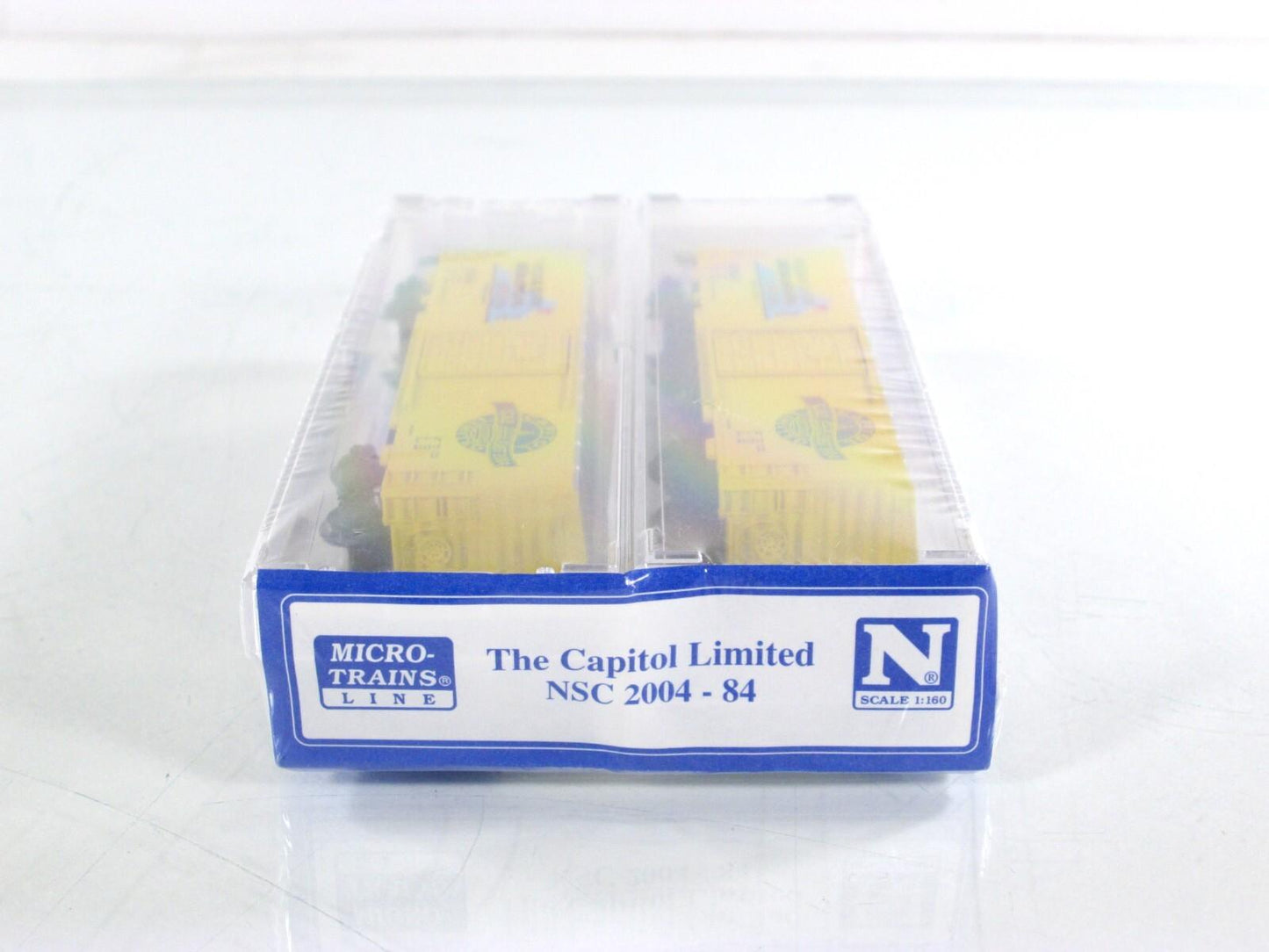 N Scale *VIRGINIA is for LOVERS* CAPITOL LIMITED Box Cars - Micro Trains Special