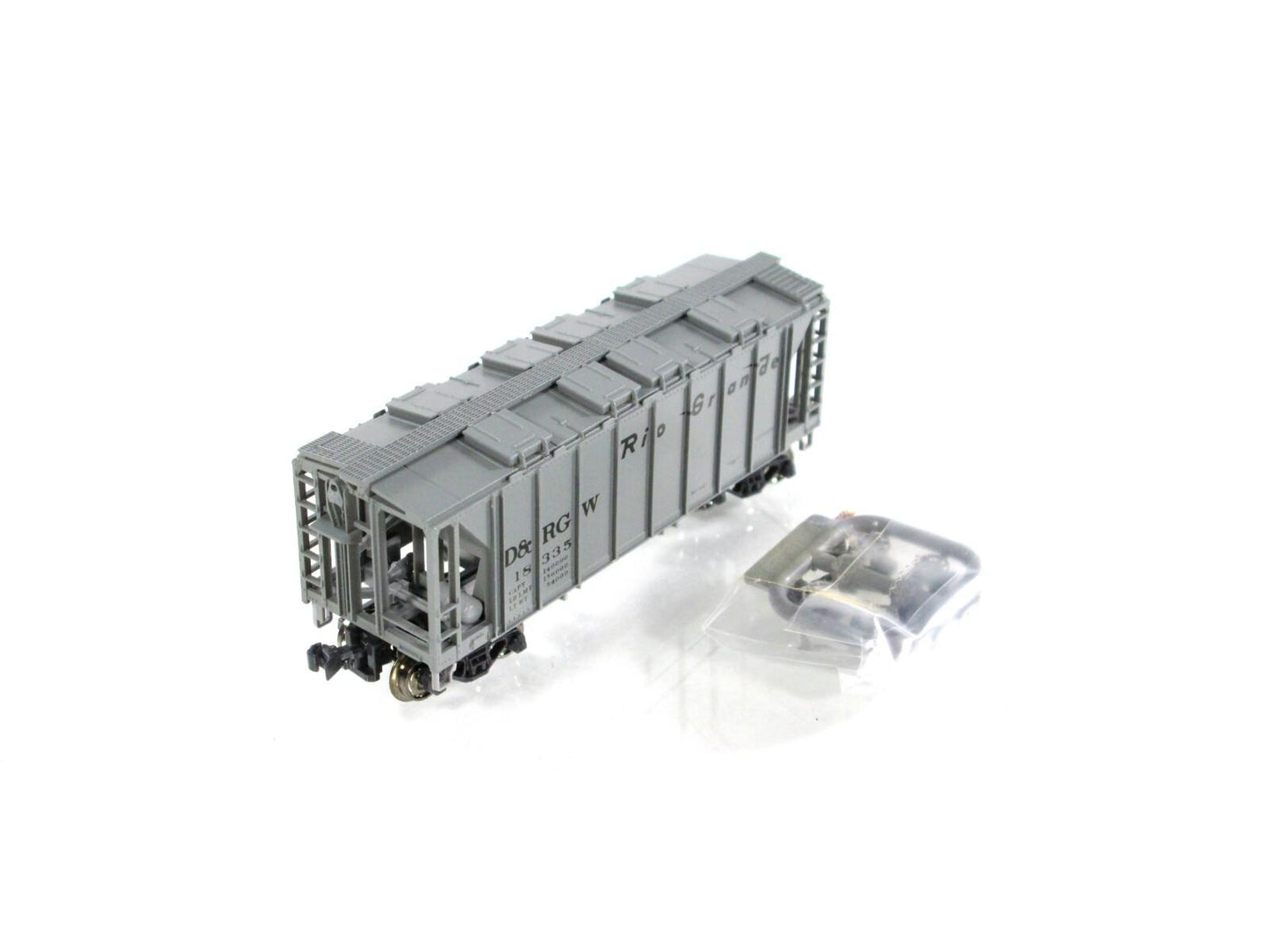 N Scale ***RIO GRANDE*** ACF 70ton 2-Bay Hopper 4-Pack - Kato 186-0207,0208