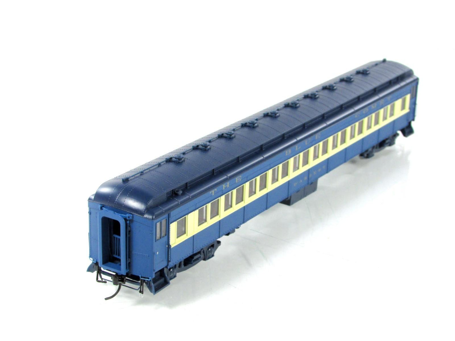 HO Scale ***CNJ BLUE COMET*** 80' Coach *D'ARREST* ----- Broadway 6437, Lighted