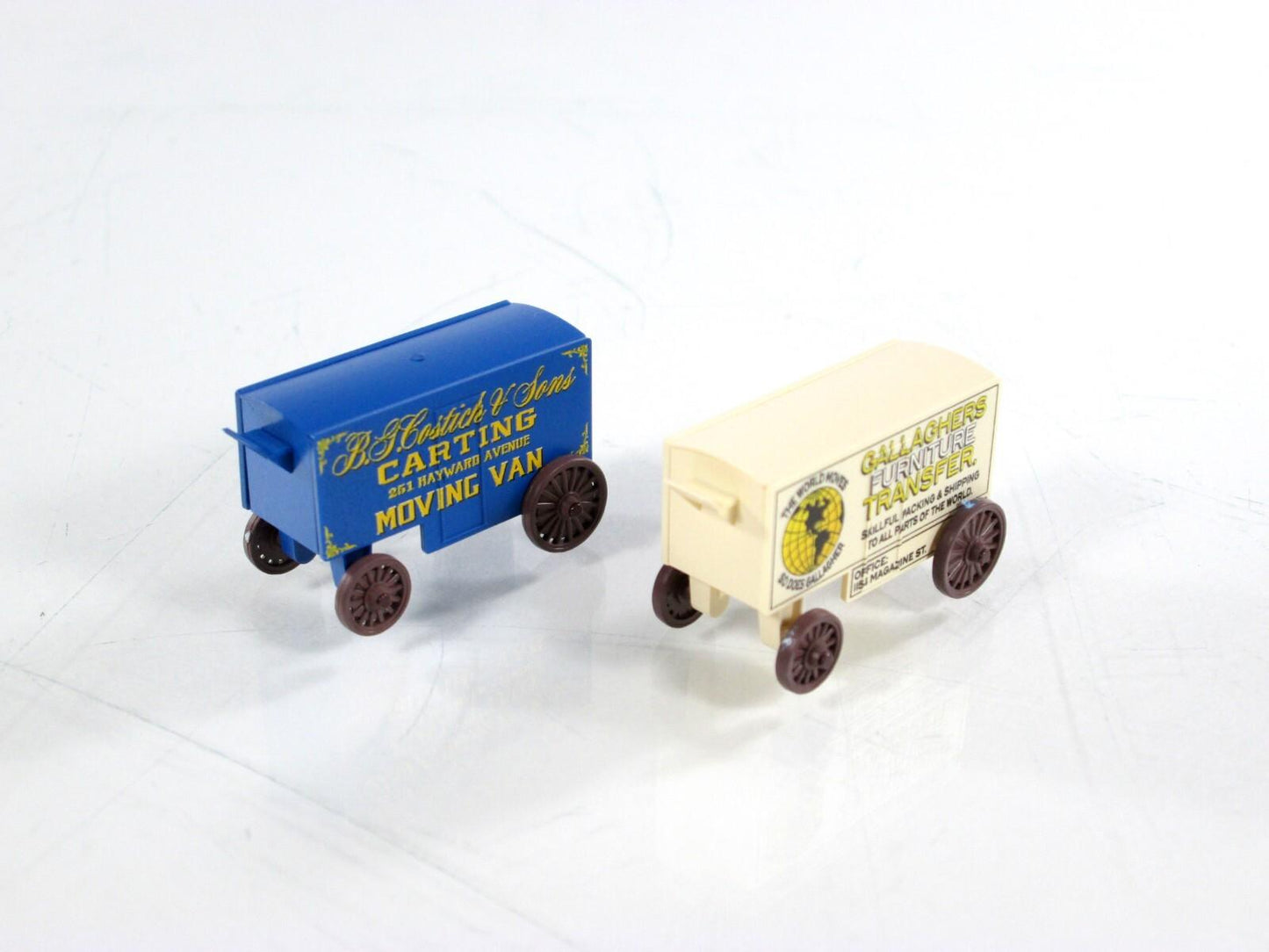 N Scale *B.G. COSTITCH, GALLAGHER'S* Vintage Wagon 2-Pack -Micro Trains 47000279