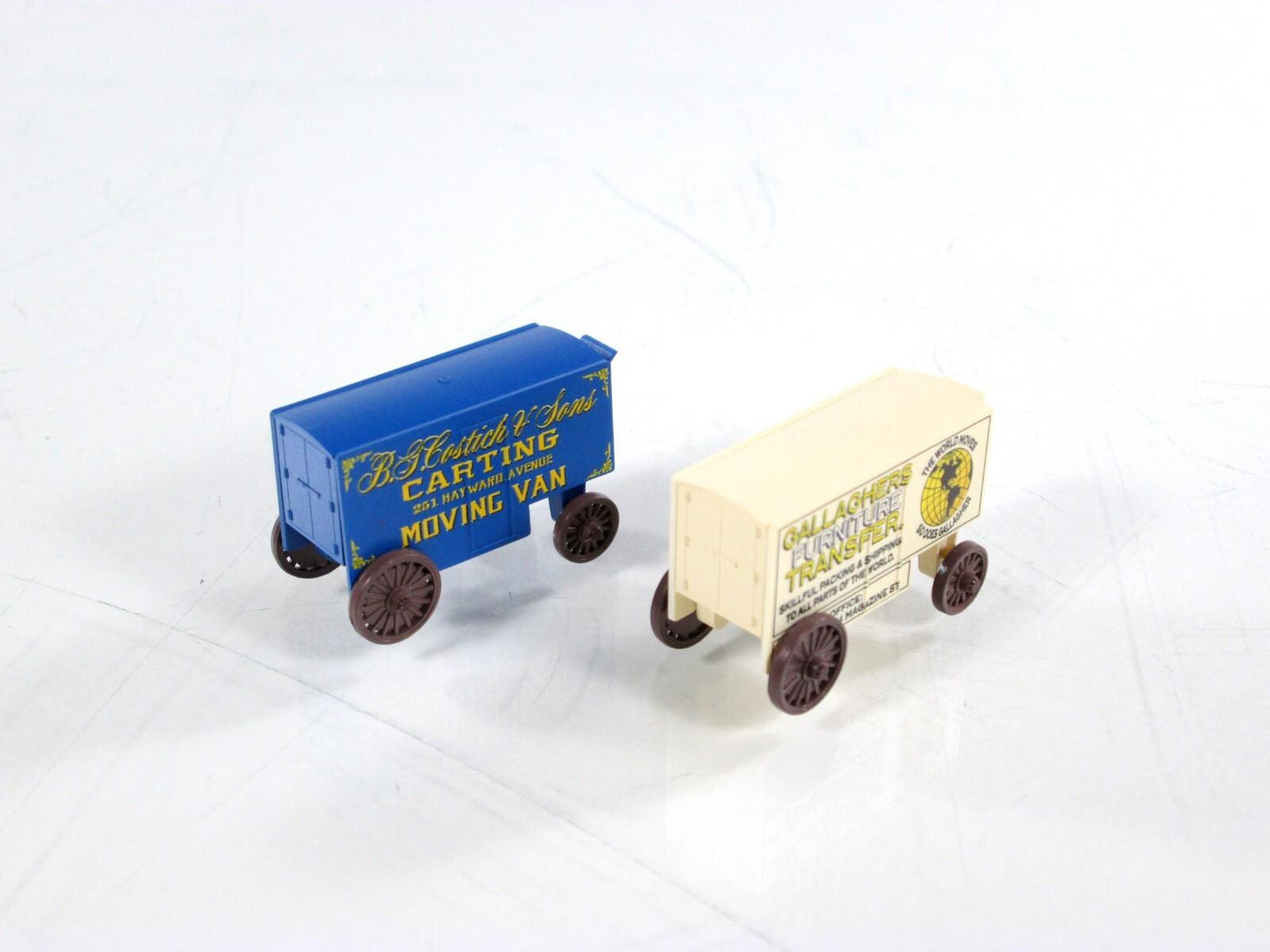N Scale *B.G. COSTITCH, GALLAGHER'S* Vintage Wagon 2-Pack -Micro Trains 47000279