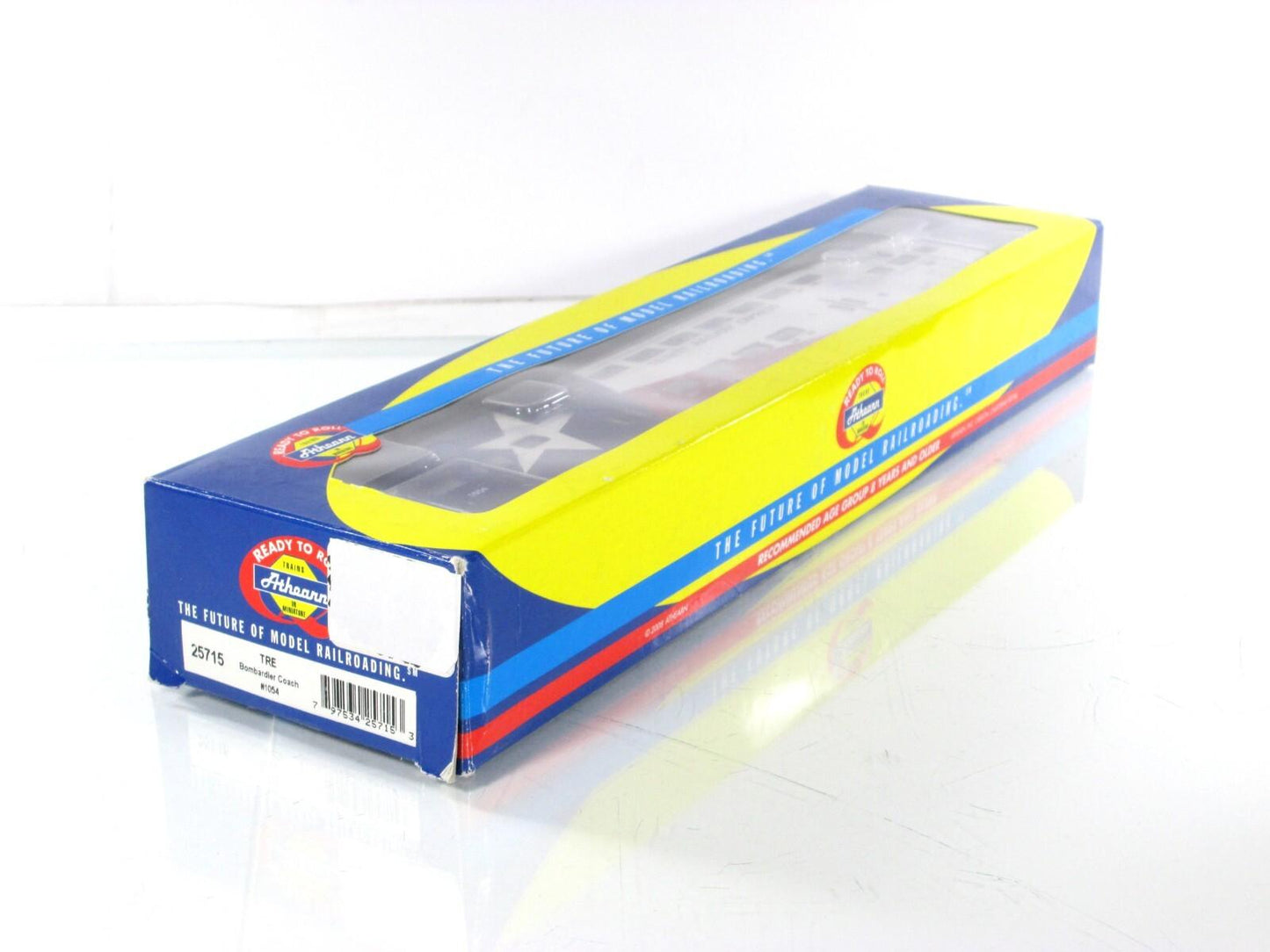 HO Scale ***TRINITY RAILWAY EXPRESS*** Bombardier Coach, TRE 1054 -Athearn 25715