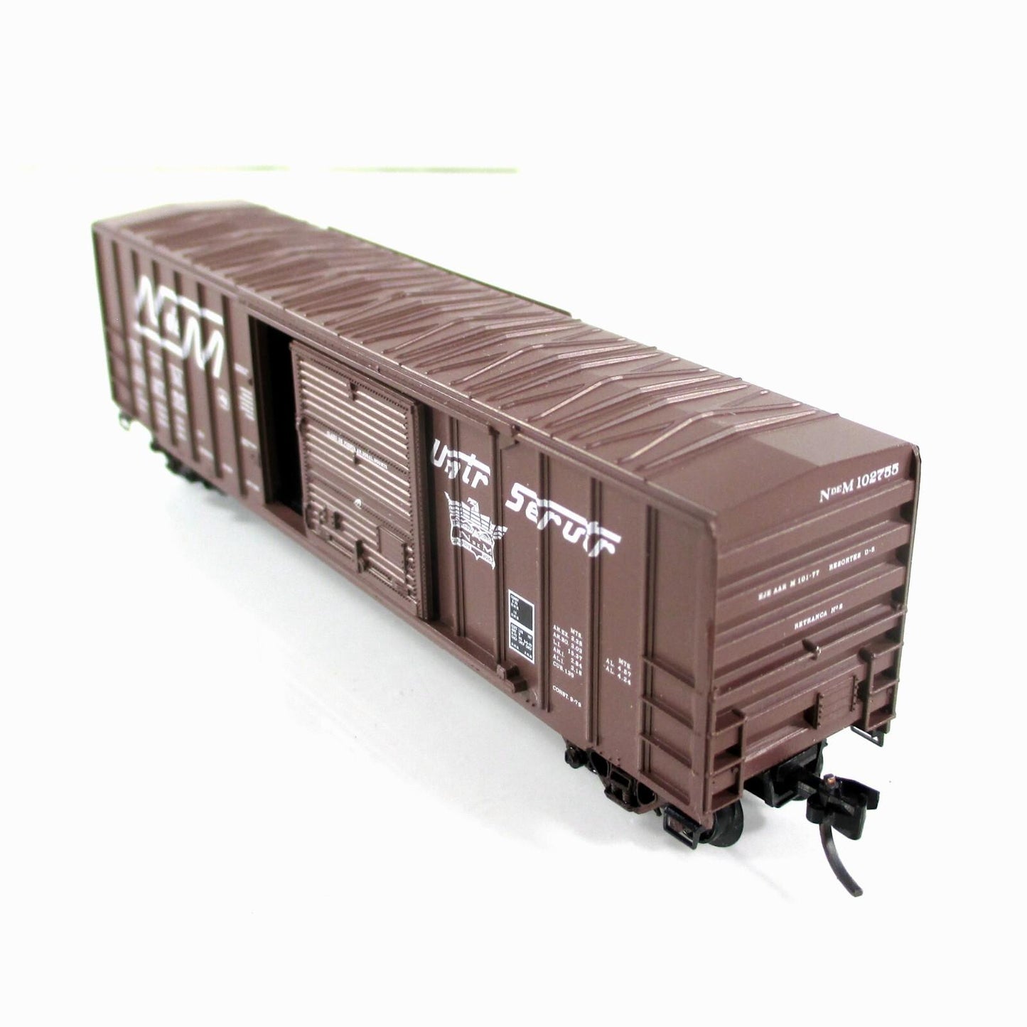 N Scale *NATIONAL RAILWAYS of MEXICO* Box Car, N de M 102755 -Micro Trains 25320