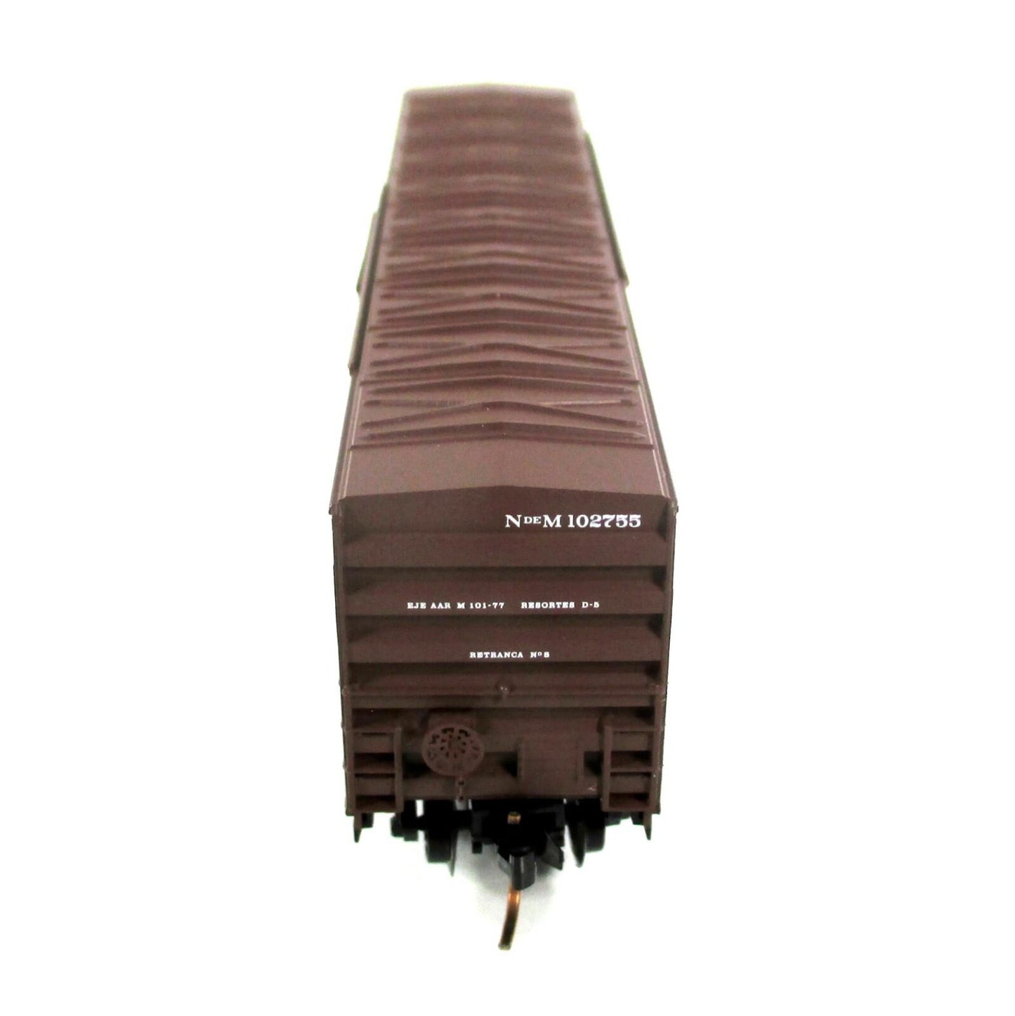N Scale *NATIONAL RAILWAYS of MEXICO* Box Car, N de M 102755 -Micro Trains 25320