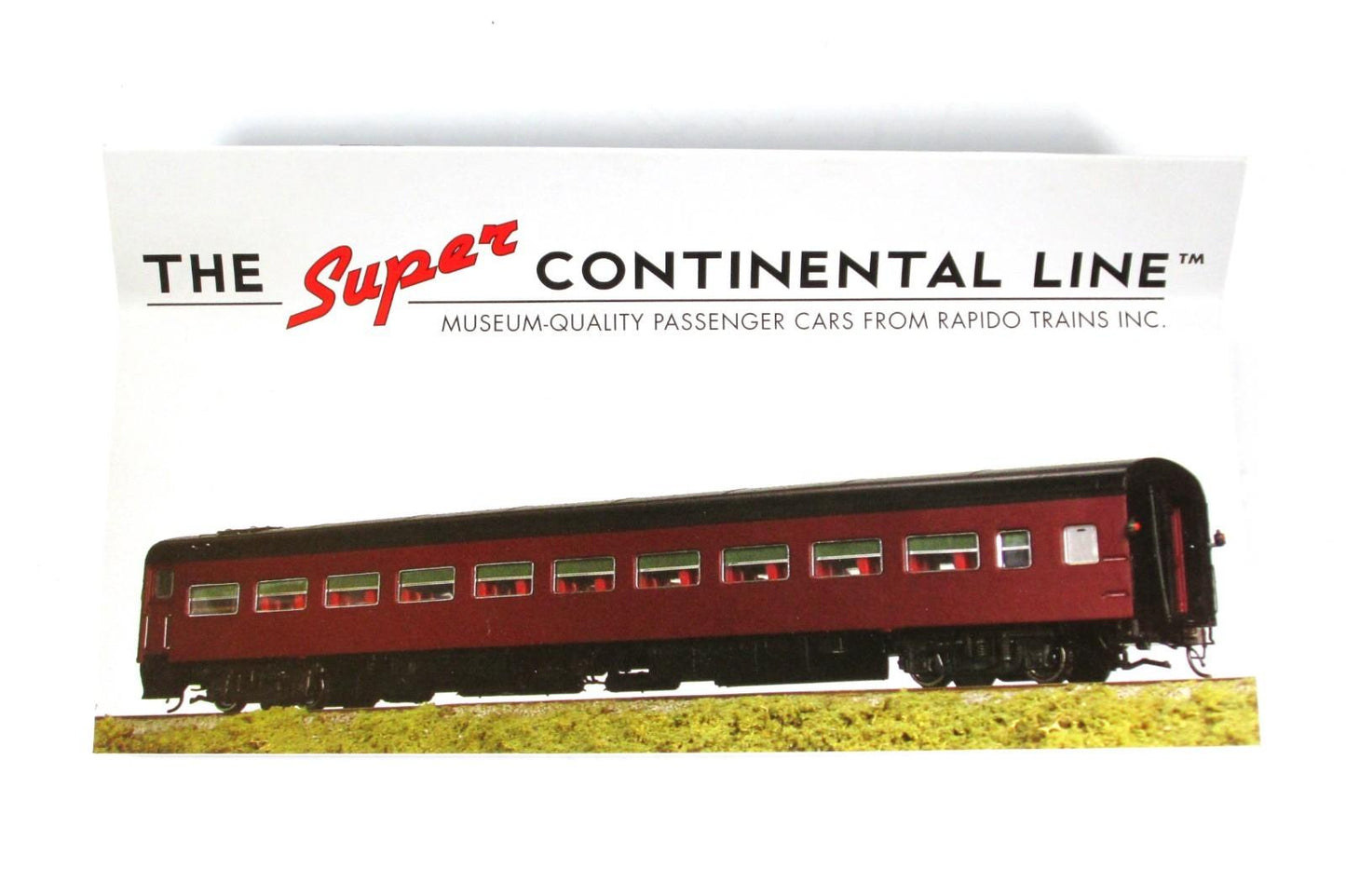 HO Scale ***SANTA FE*** Passenger Coach, ATSF 3189 ------ Rapido 100104, Lighted