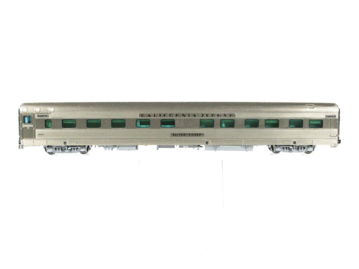 HO Scale ***DRGW CA ZEPHYR*** SILVER CREEK Sleeper 1133 - Broadway 1512, Lighted