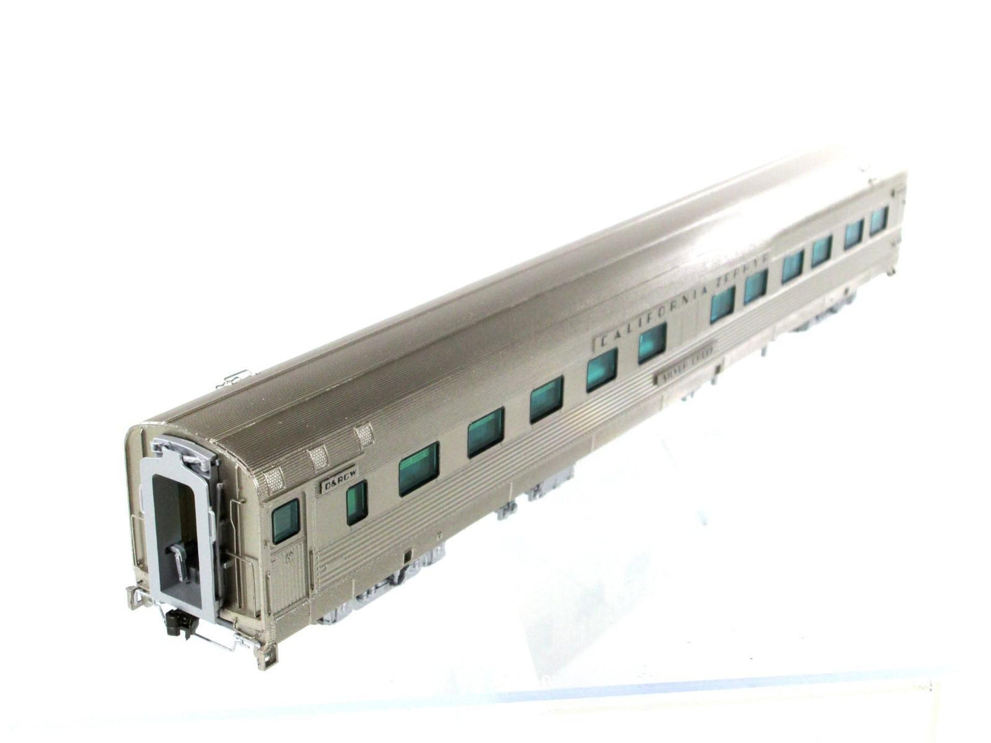 HO Scale ***DRGW CA ZEPHYR*** SILVER CREEK Sleeper 1133 - Broadway 1512, Lighted