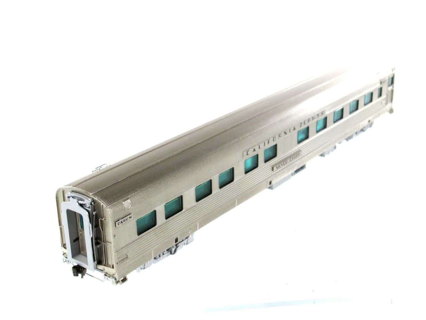 HO Scale ***DRGW CA ZEPHYR*** SILVER CREEK Sleeper 1133 - Broadway 1512, Lighted