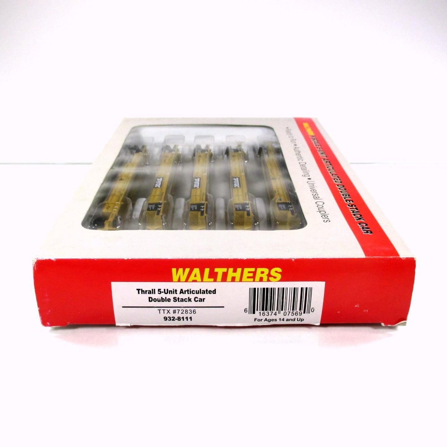 N SCALE **TTX** Thrall 5-Unit Articulated Well Car #72836 - Walthers 932-8111