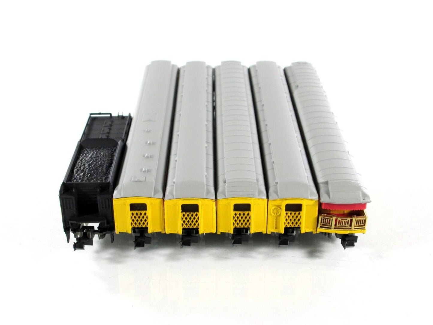 N Scale ***CHESSIE SAFETY EXPRESS*** Locomotive & Passenger Set --Con-Cor 008510