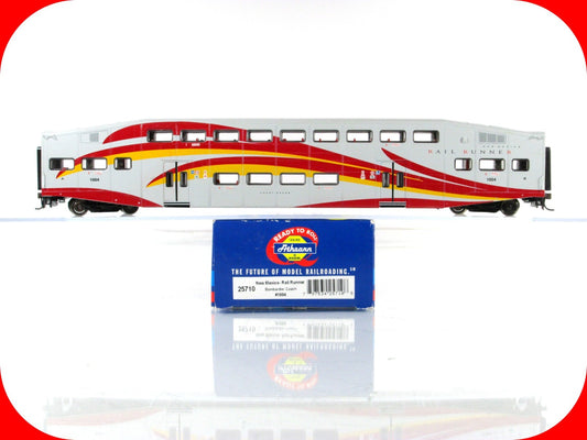 HO Scale ***NEW MEXICO RAIL RUNNER*** Bombardier Coach Car #1004 --Athearn 25710