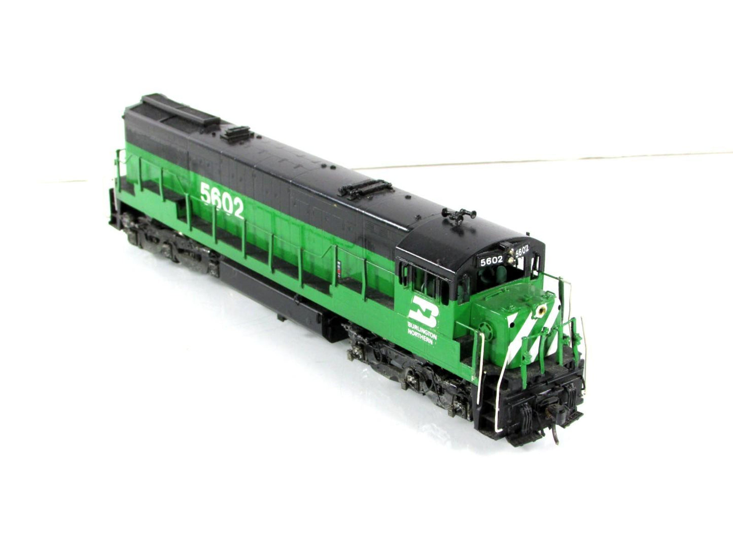 HO Scale BRASS ***BURLINGTON NORTHERN*** U25C #5602 - Overland 1953, Knuckle Cpl