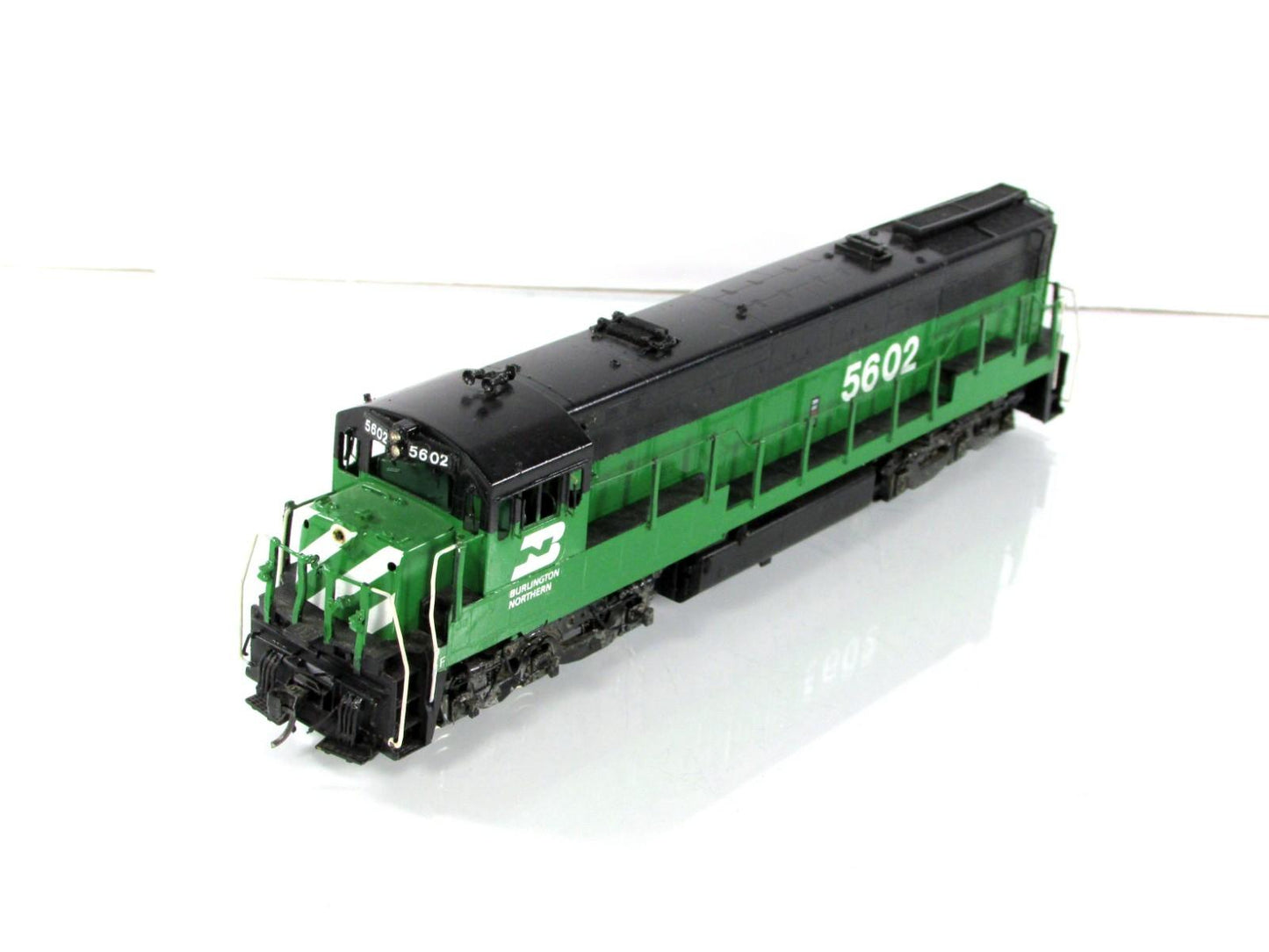 HO Scale BRASS ***BURLINGTON NORTHERN*** U25C #5602 - Overland 1953, Knuckle Cpl