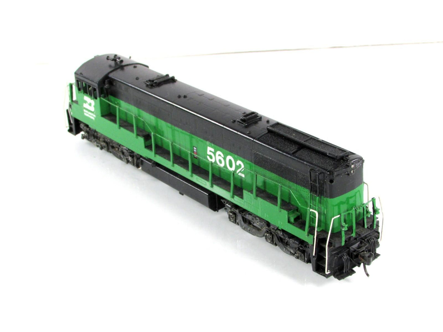 HO Scale BRASS ***BURLINGTON NORTHERN*** U25C #5602 - Overland 1953, Knuckle Cpl