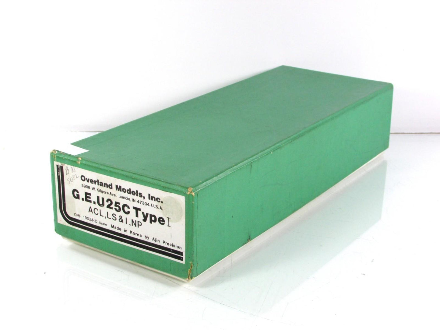 HO Scale BRASS ***BURLINGTON NORTHERN*** U25C #5602 - Overland 1953, Knuckle Cpl
