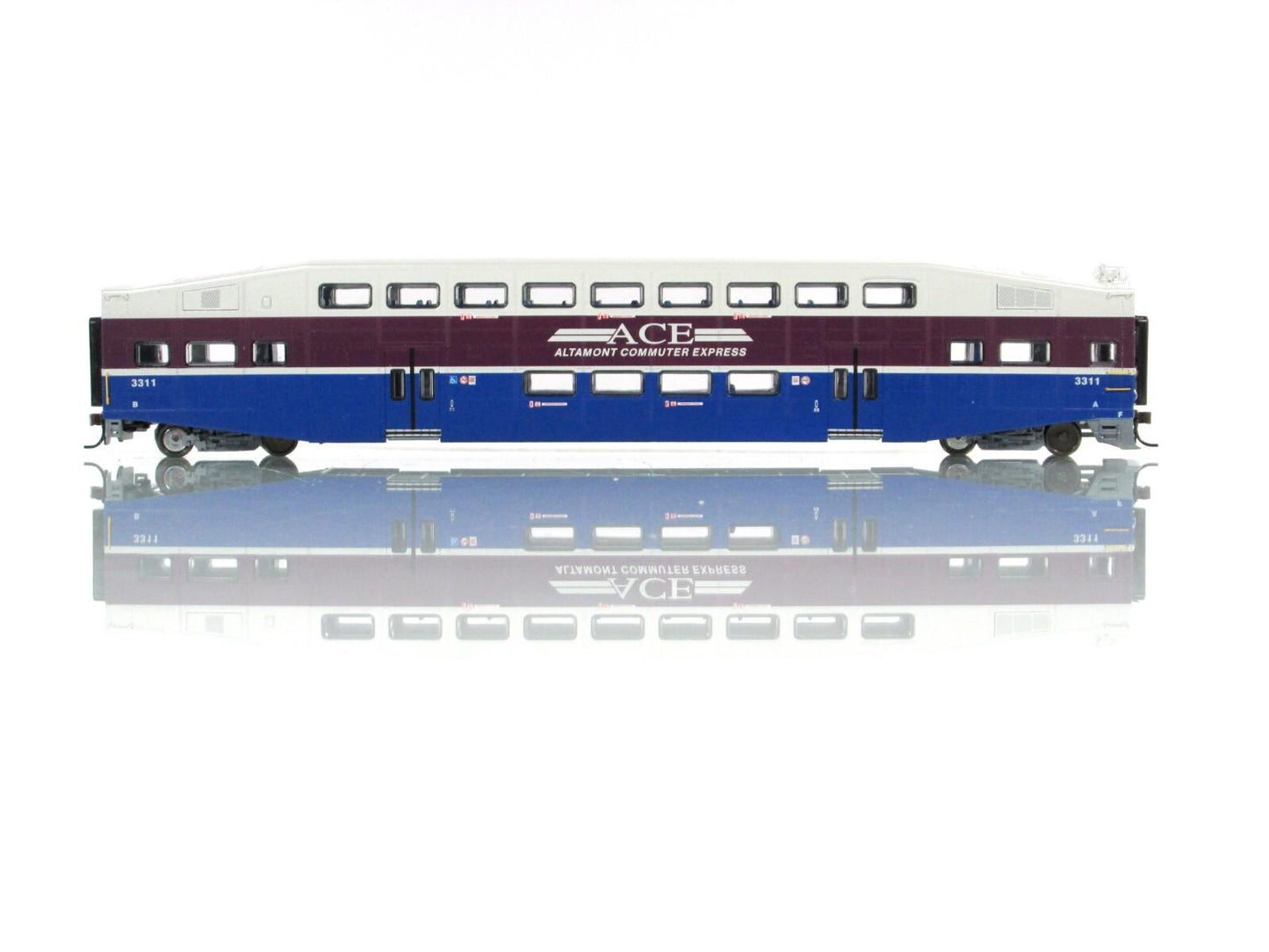 HO Scale *ALTAMONT COMMUTER EXPRESS* Bombardier Control Car #3311 -Athearn 25504