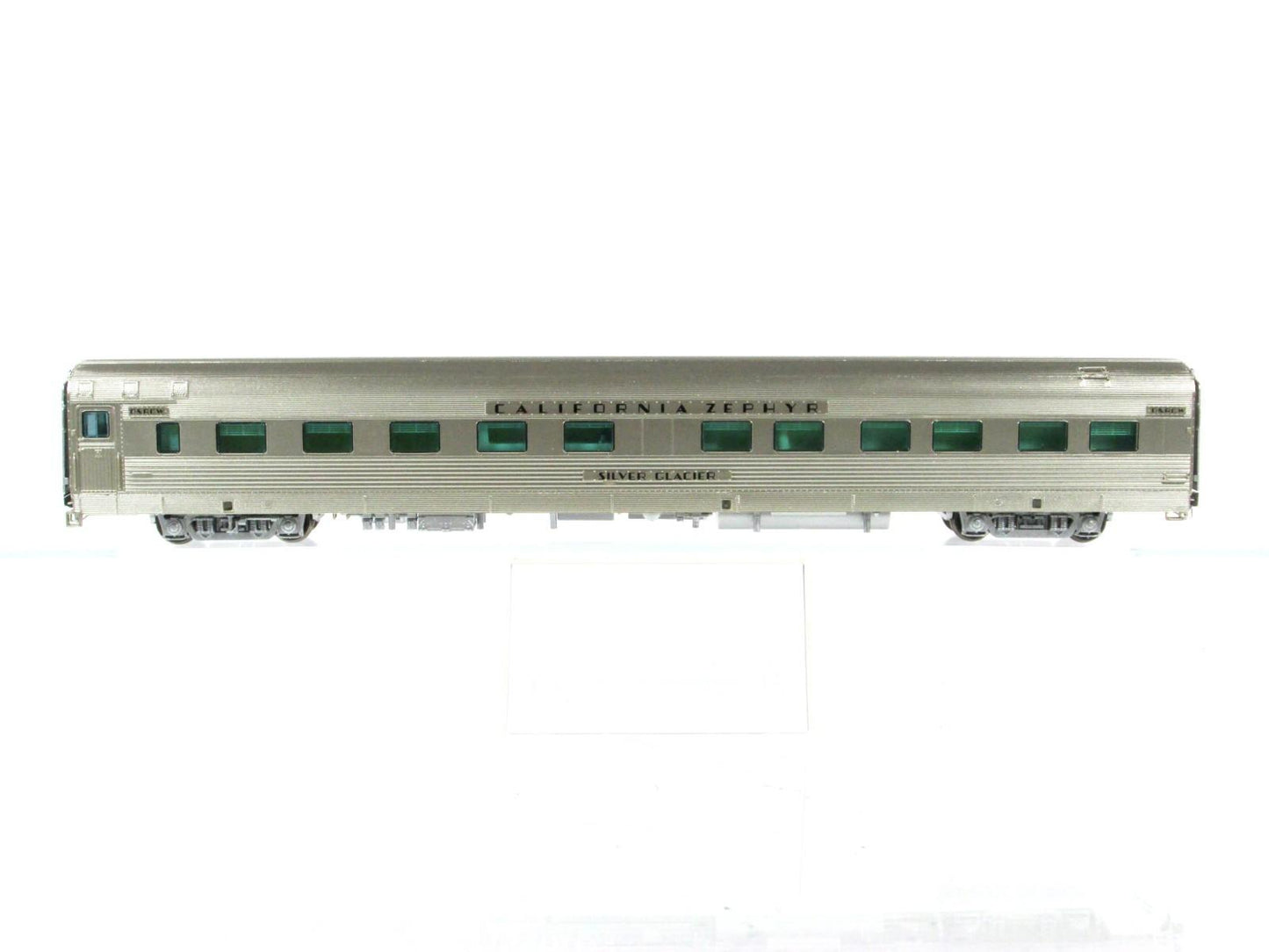 HO Scale **DRGW CA ZEPHYR** SILVER GLACIER Sleeper 1134 -Broadway 1513