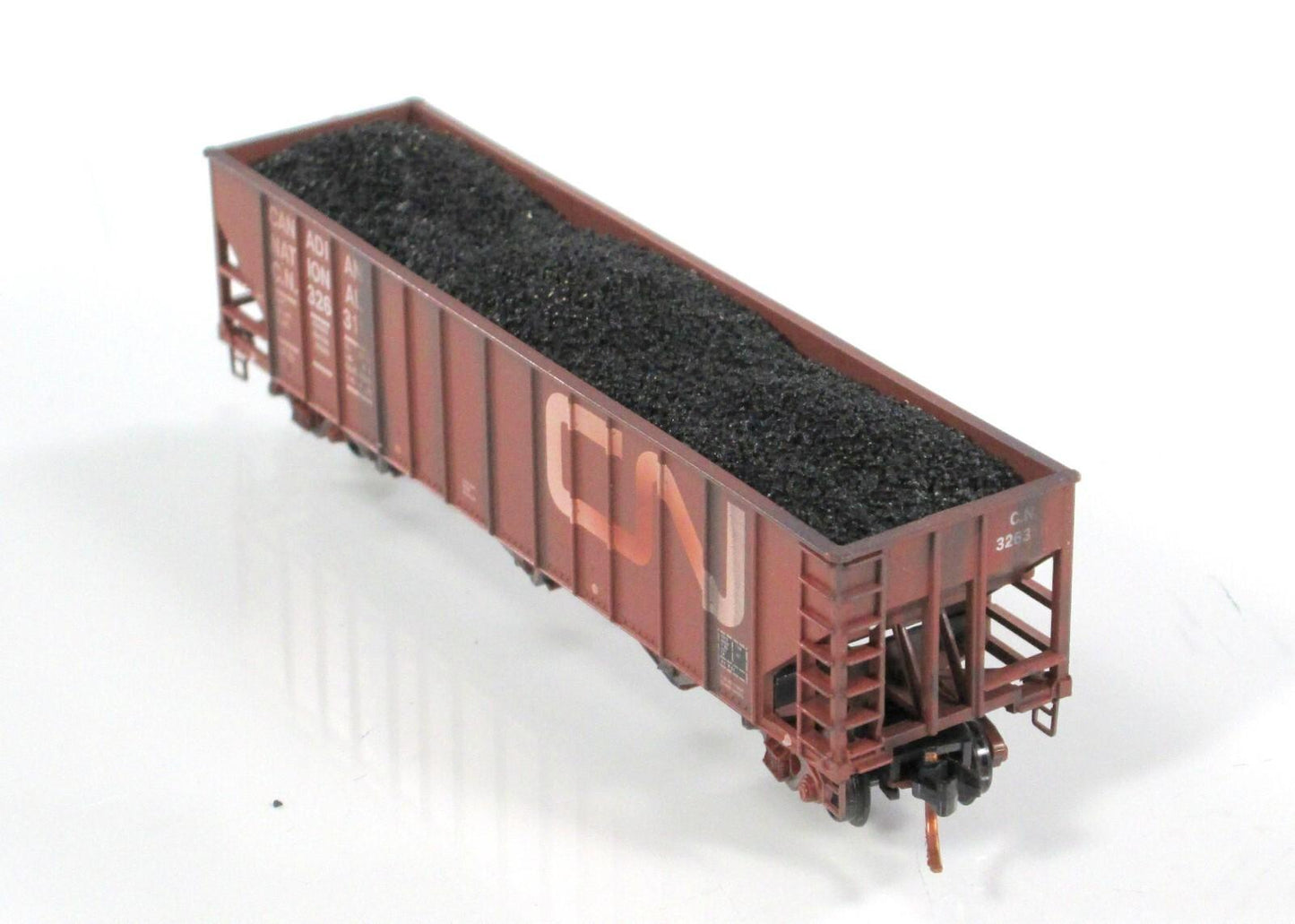 N Scale *CANADIAN NATIONAL* Weathered Coal Hopper #321316 -Micro Trains 10844160