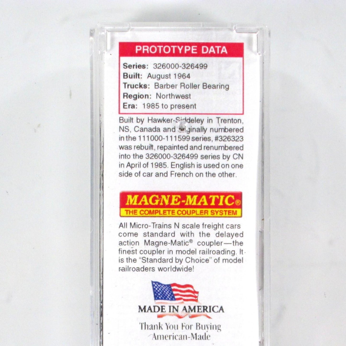 N Scale *CANADIAN NATIONAL* Weathered Coal Hopper #321316 -Micro Trains 10844160