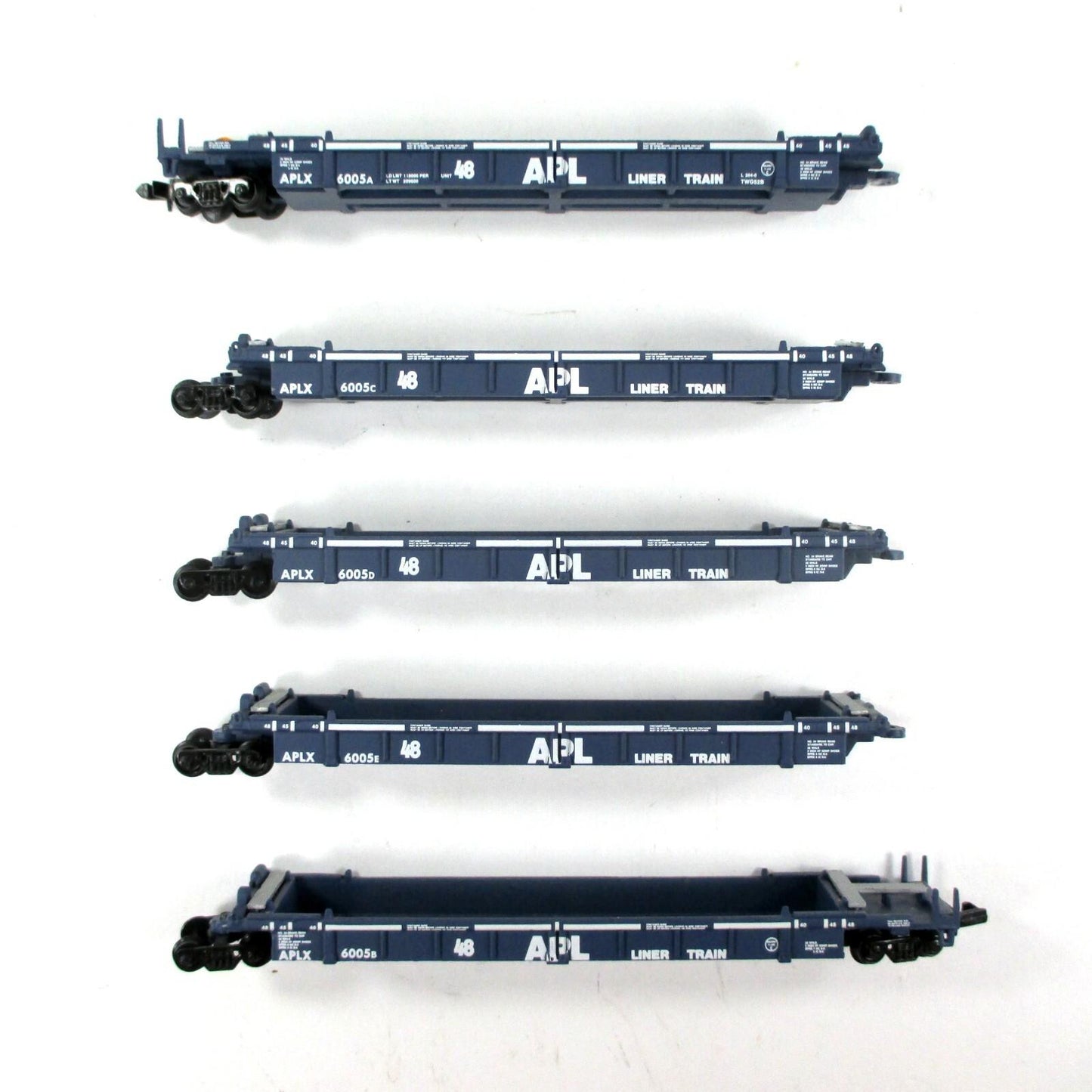 N Scale **APL** 305' Thrall 5-Unit Articulated Well Car #6005 -Walthers 932-8103