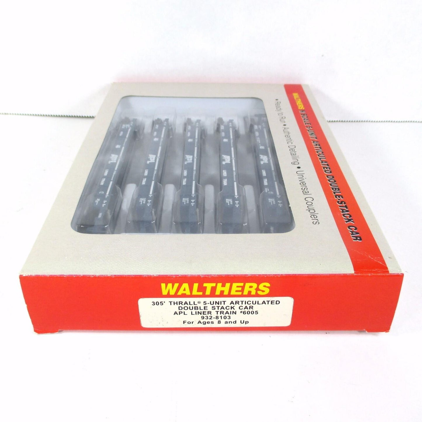N Scale **APL** 305' Thrall 5-Unit Articulated Well Car #6005 -Walthers 932-8103