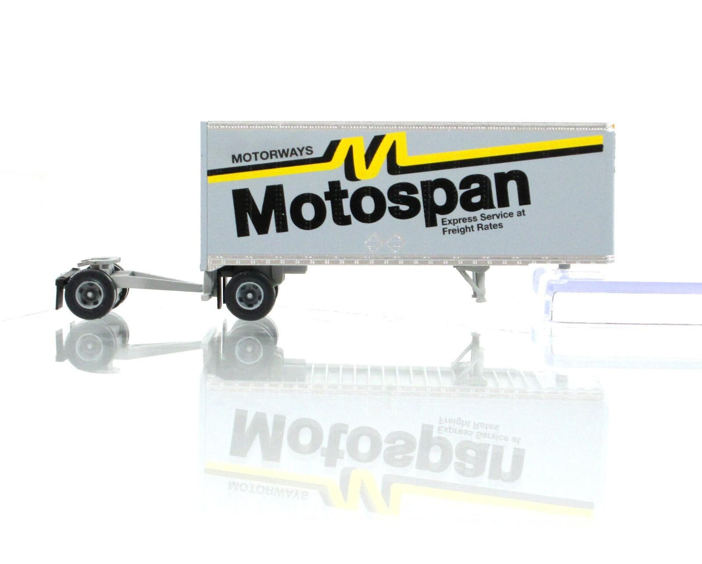 N Scale ***MOTOSPAN*** 28' Pup Trailer #265212 -- Trainworx 42875-2, Special Run
