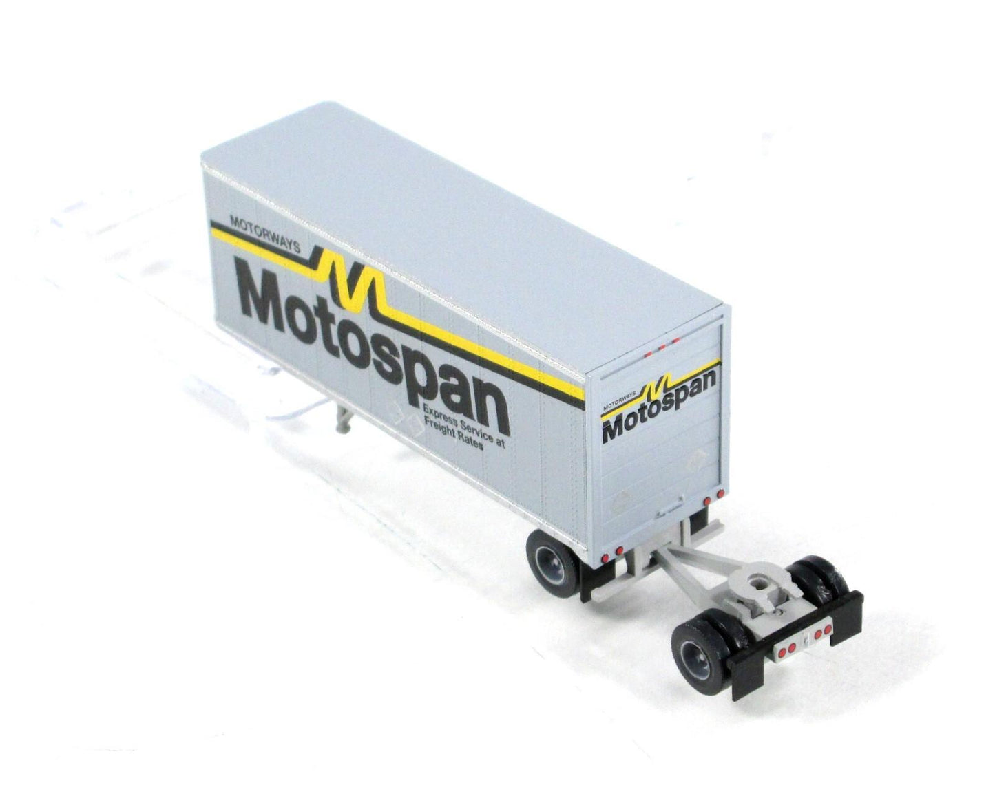 N Scale ***MOTOSPAN*** 28' Pup Trailer #265212 -- Trainworx 42875-2, Special Run
