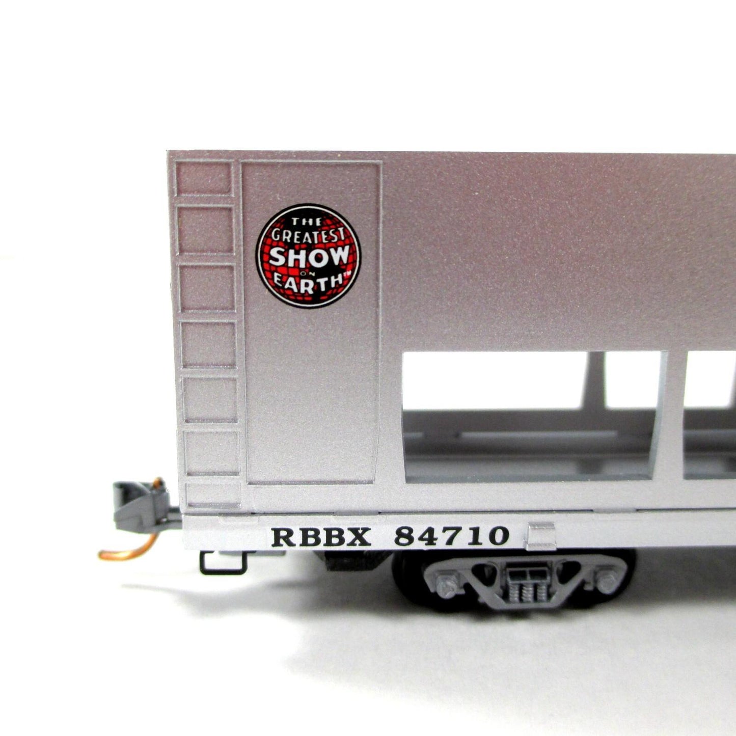N Scale **RINGLING BROS BARNUM BAILEY** Auto Rack #84710 - Micro Trains 11200710