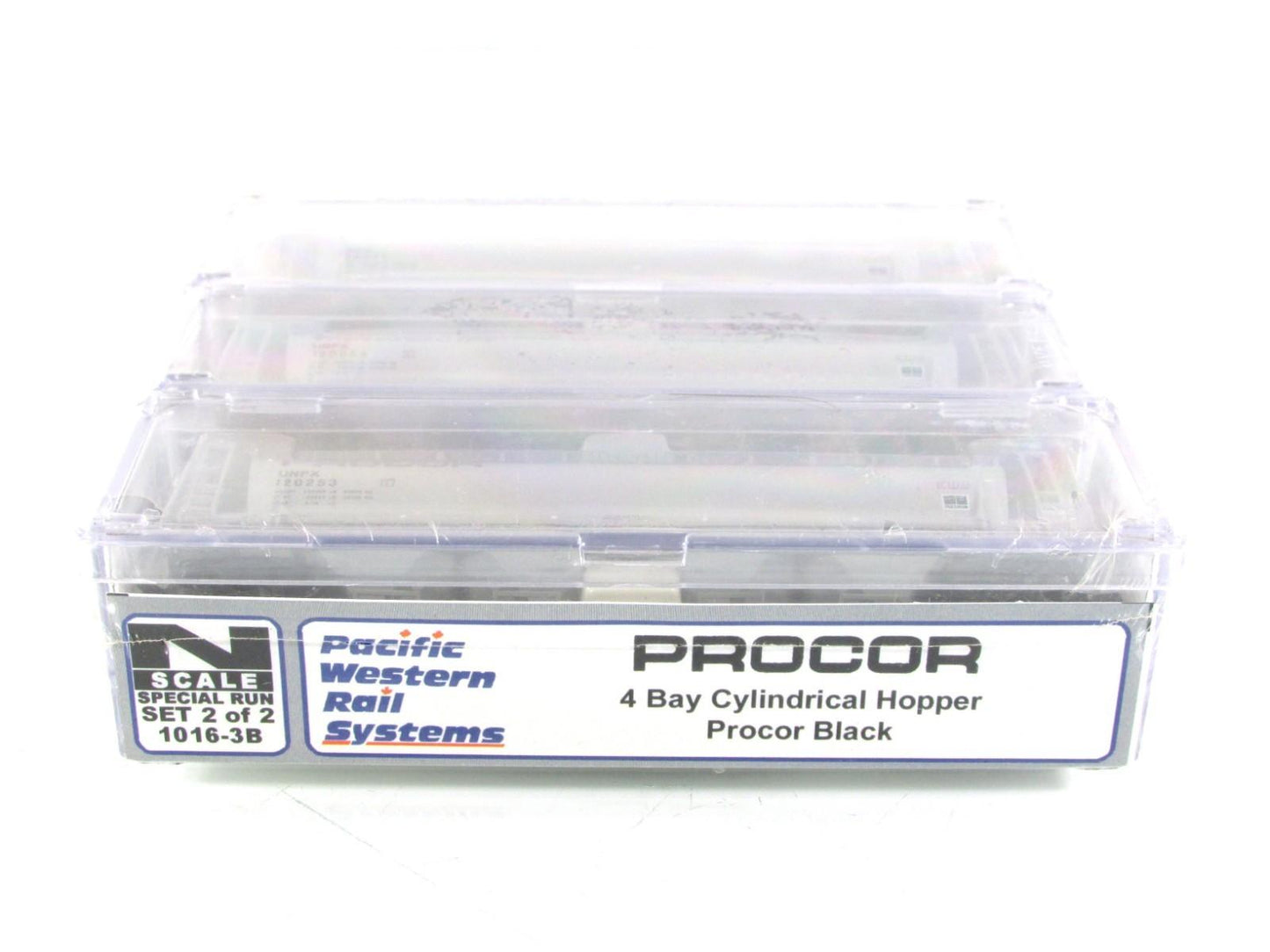 N Scale **PROCOR** Cylindrical Hopper 3-Set 2 - Intermountain PWRS Special *RARE