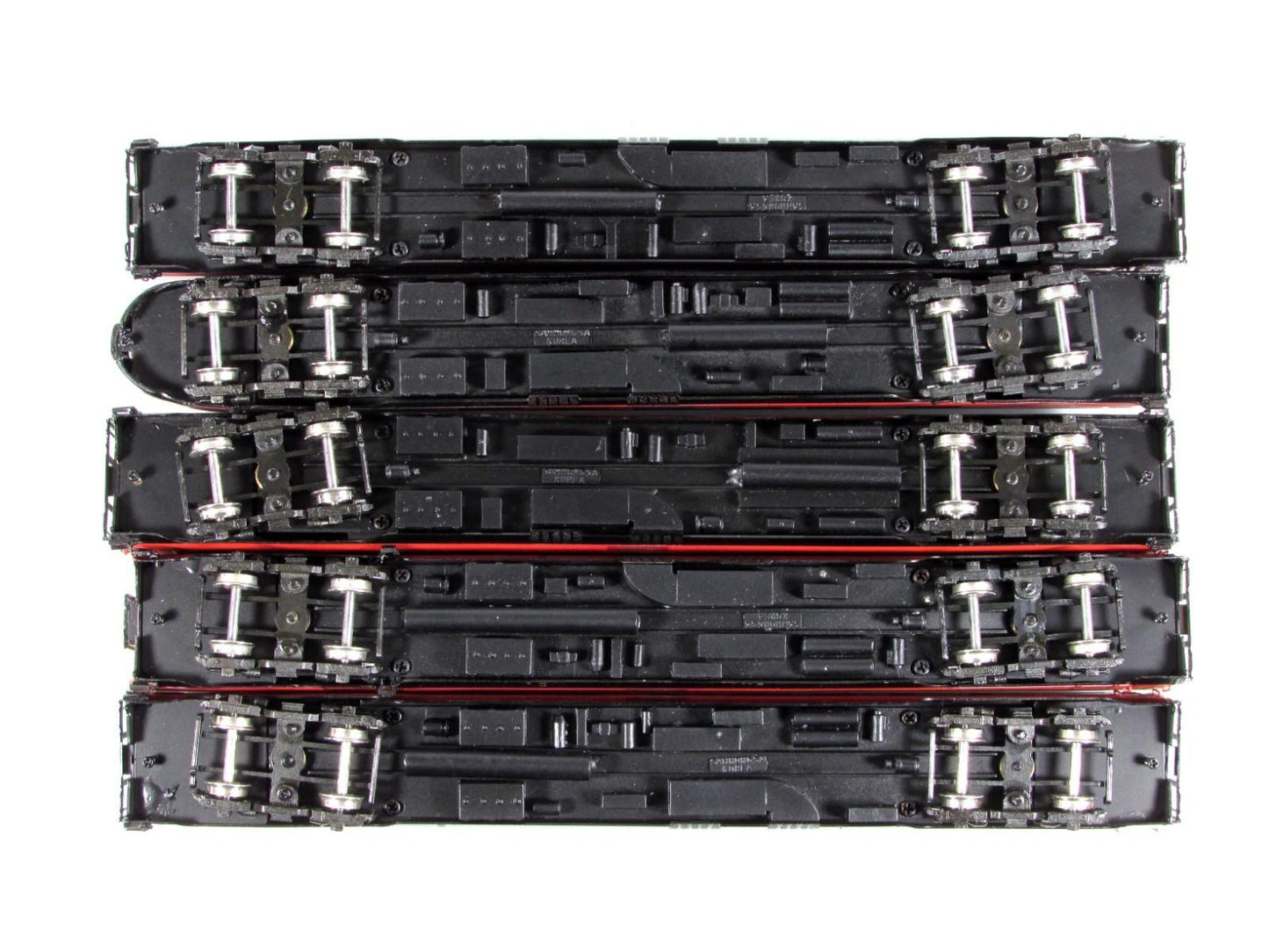 N Scale BRASS ***SOUTHERN PACIFIC DAYLIGHT*** Lightweight Passenger 5-Set -- Key