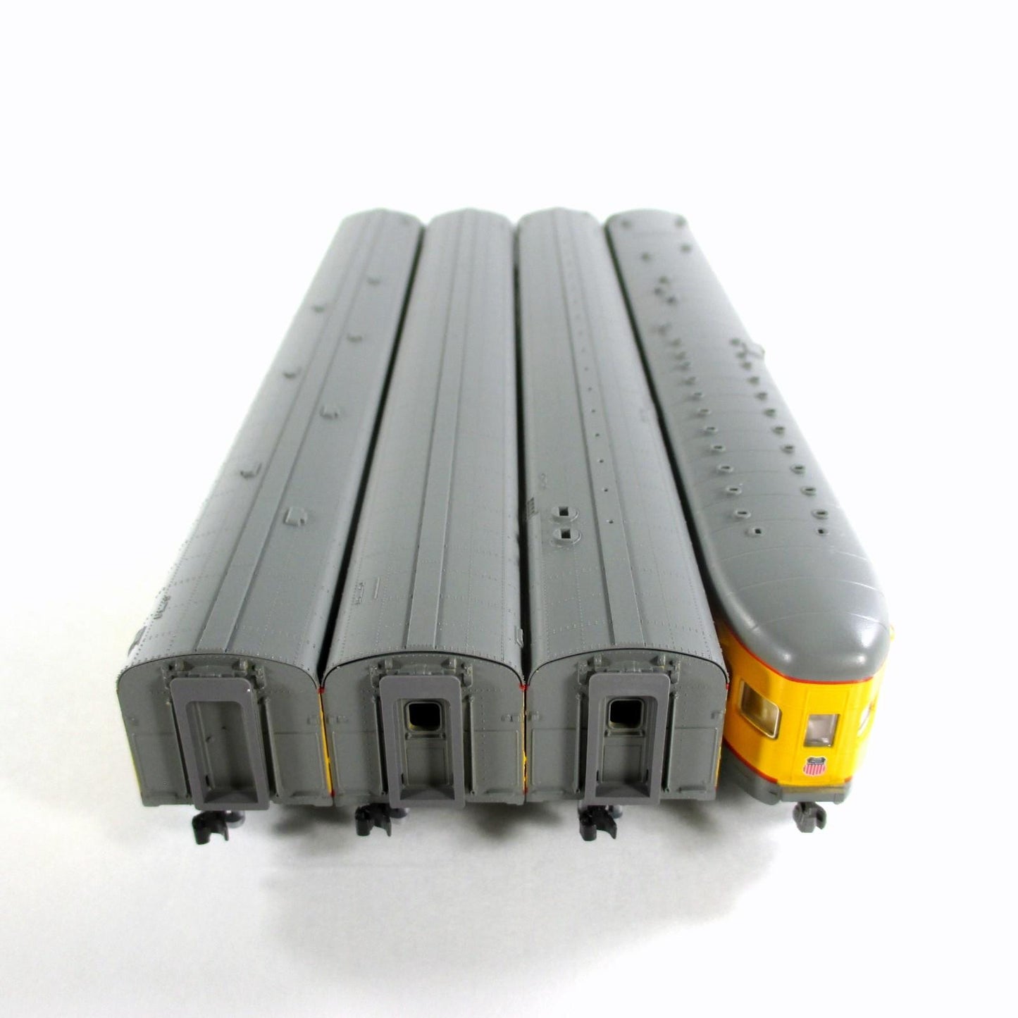 N Scale **UNION PACIFIC** Smoothside Passenger Car 4-Pack Set A -- Kato 106-1002
