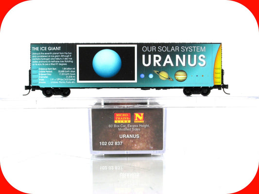 N Scale *URANUS** Solar System Planet Series 60' Box Car - Micro Trains 10202837