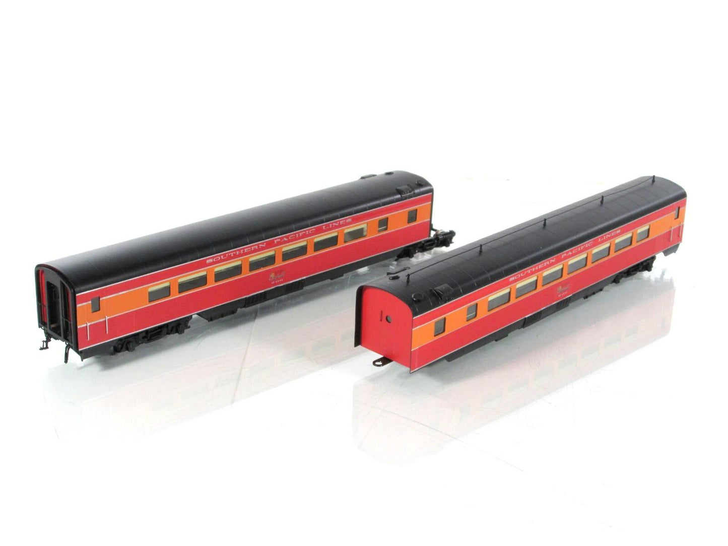 HO Scale Brass ***SOUTHERN PACIFIC*** 1940 Articulated Coach #2441, 2442 --- Key