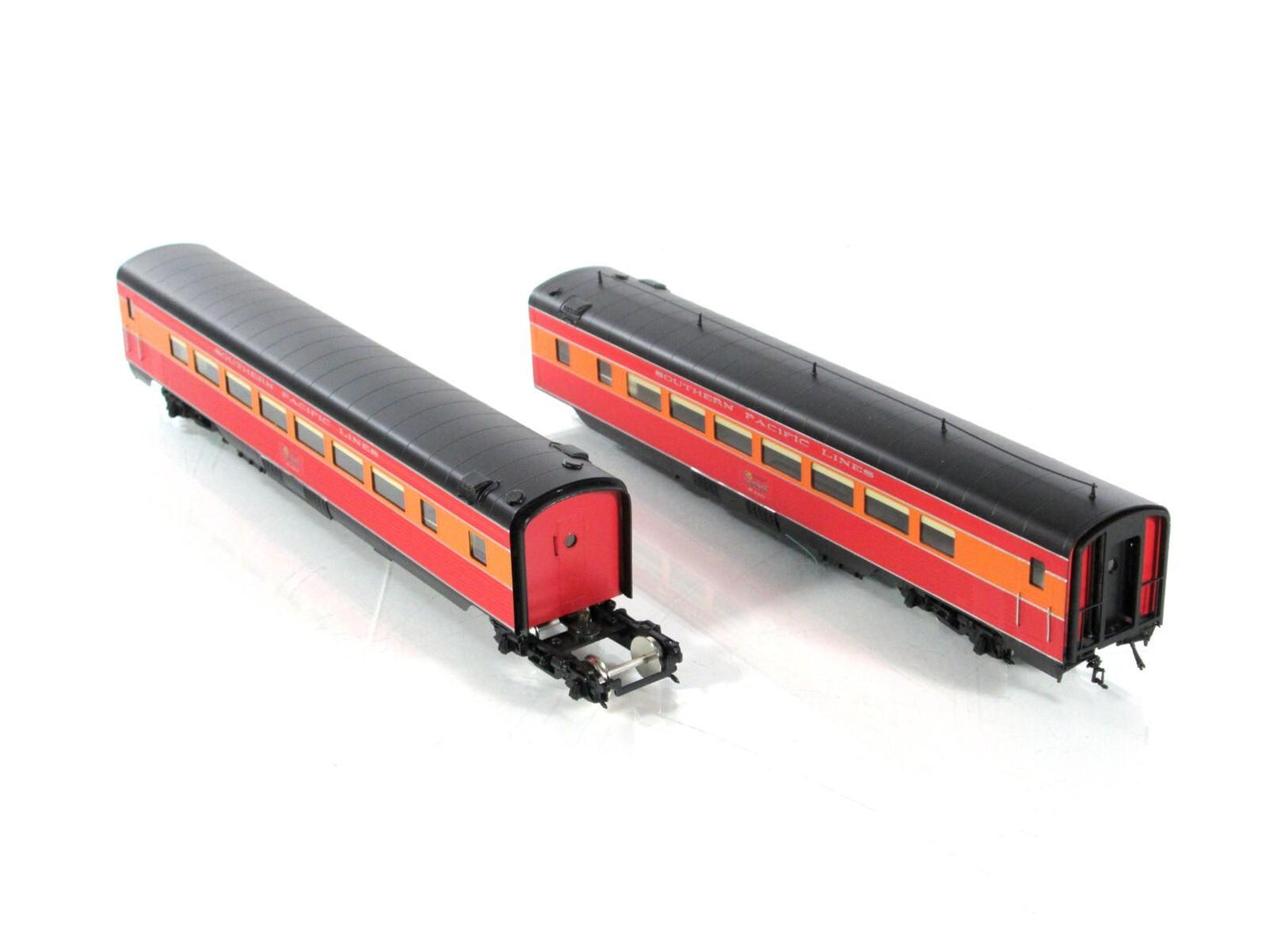 HO Scale Brass ***SOUTHERN PACIFIC*** 1940 Articulated Coach #2441, 2442 --- Key