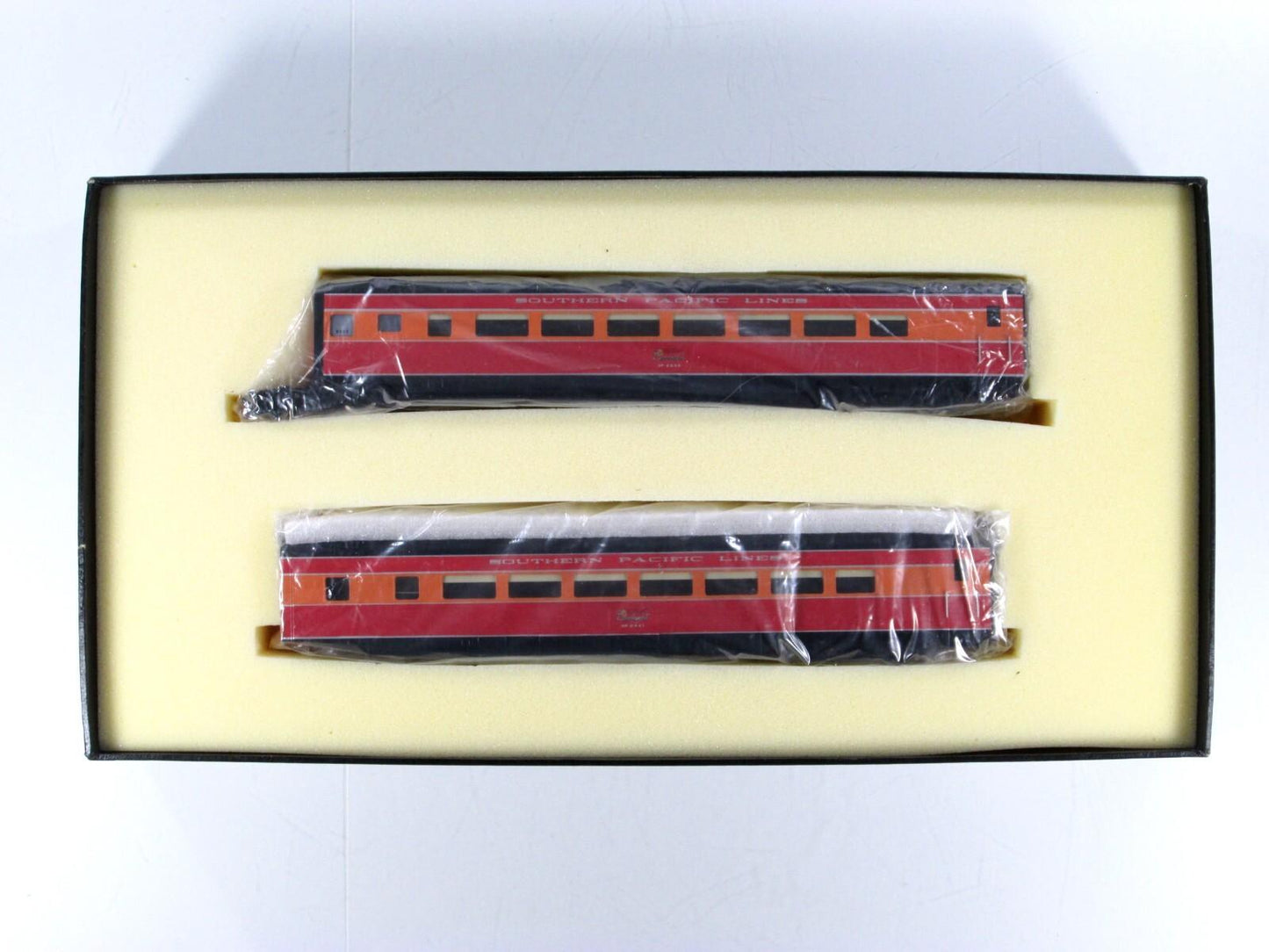 HO Scale Brass ***SOUTHERN PACIFIC*** 1940 Articulated Coach #2441, 2442 --- Key