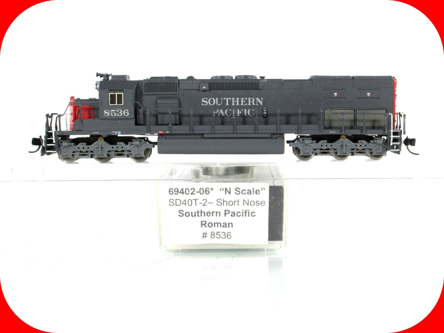N Scale **SOUTHERN PACIFIC** SD40T-2 #8536 -- Intermountain 69402-06 **DCC Ready