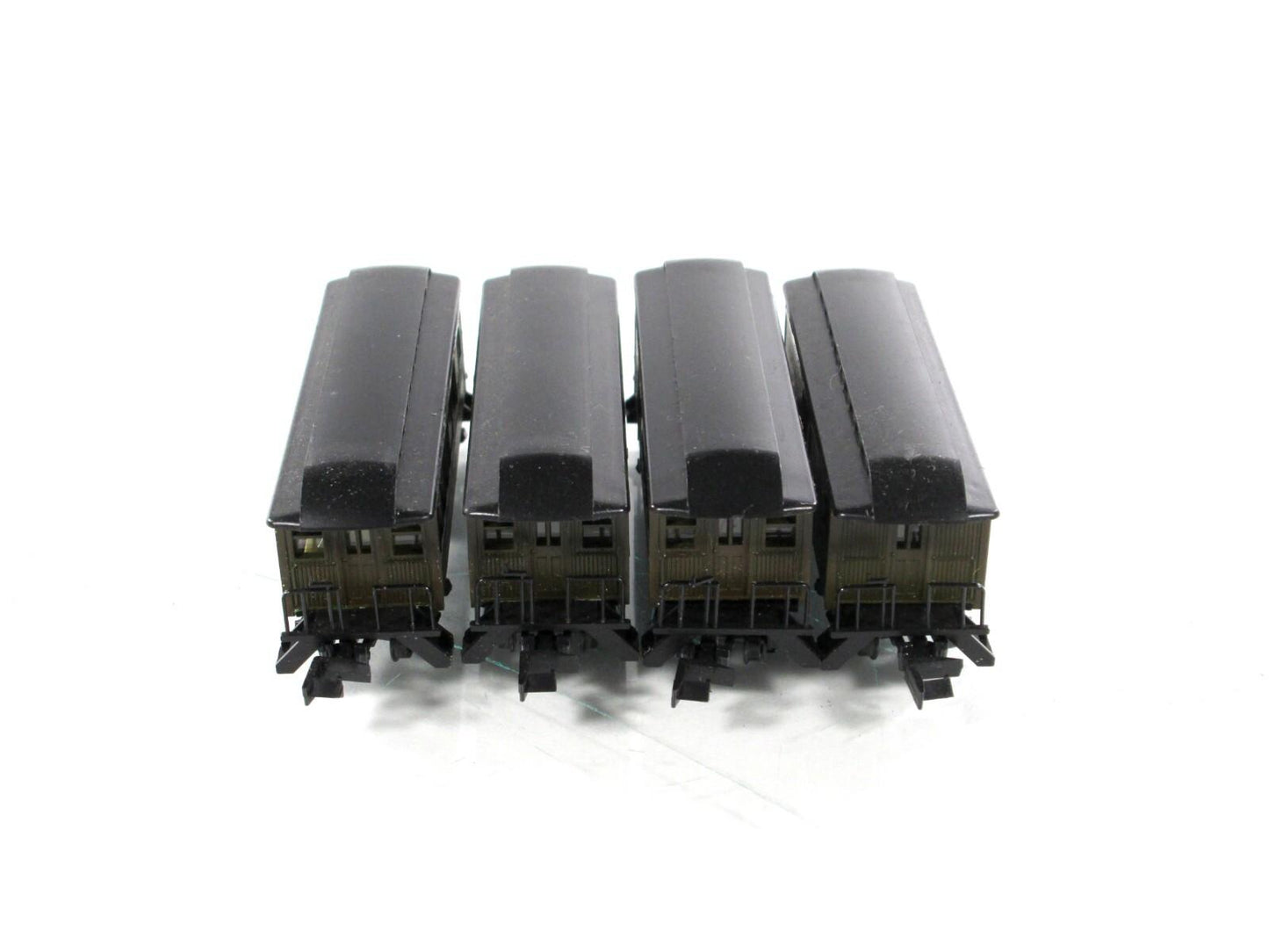 N Scale ***UNION PACIFIC*** Overton Old-Time Passenger Car 4-Pack --- Roundhouse