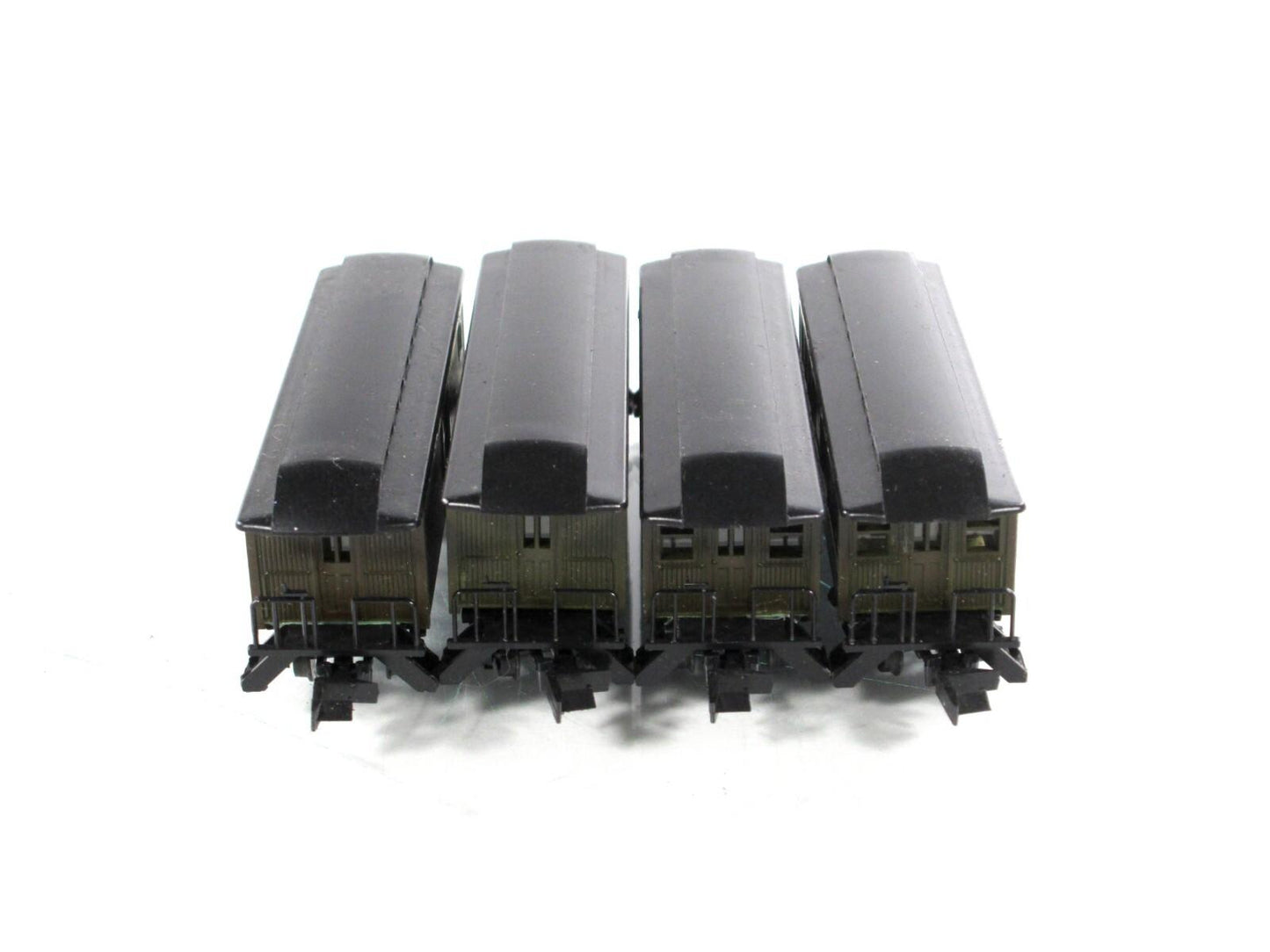 N Scale ***UNION PACIFIC*** Overton Old-Time Passenger Car 4-Pack --- Roundhouse