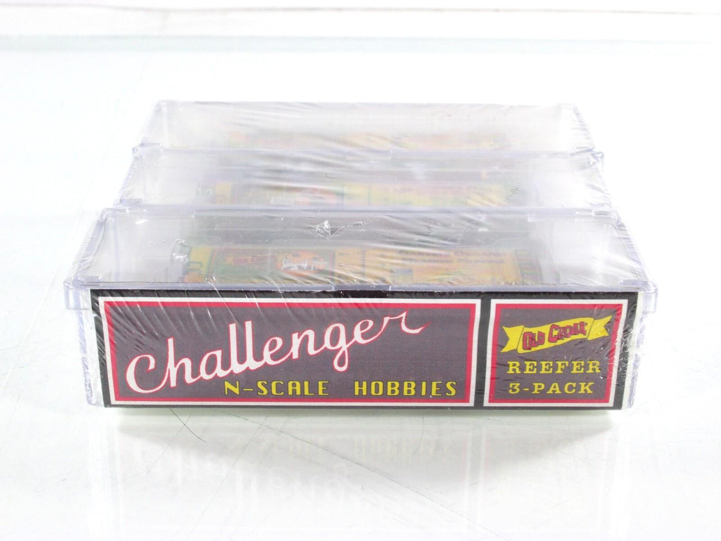 N Scale ***OLD CROAK*** Reefer 3-Pack Set -- Intermountain / Challenger **RARE**